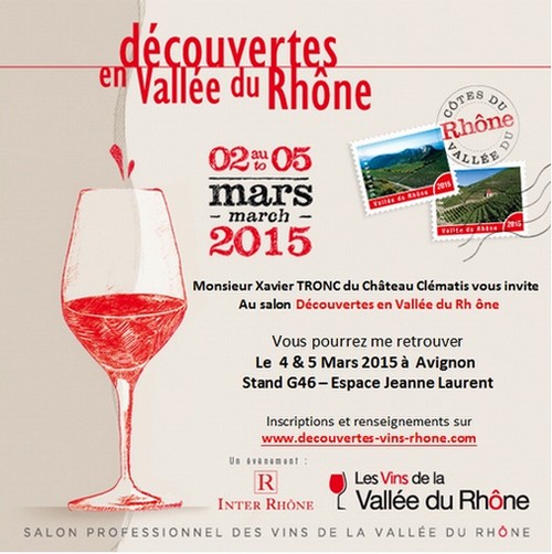 Découverte en Vallée du Rhône 2013 English version